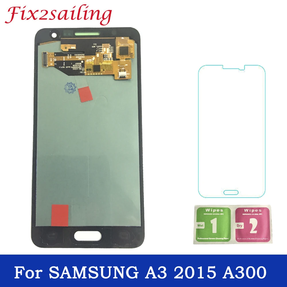 

100% Tested Working LCD for SAMSUNG Galaxy A3 2015 A300 A300H A300F A300FU LCD Display Touch Screen Digitizer Replacement parts