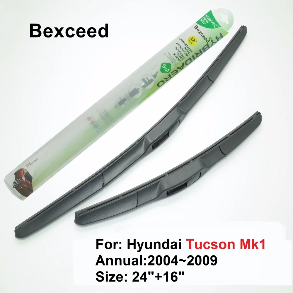 1 Set 24"+16" High Quality Bexceed of Car Windshield Hybrid Wiper Blade