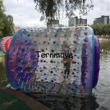 Надувные ролик воды, взрослых Лето игрушки надувные водные прогулки ролик, надувные вода прокатки труб дети играют