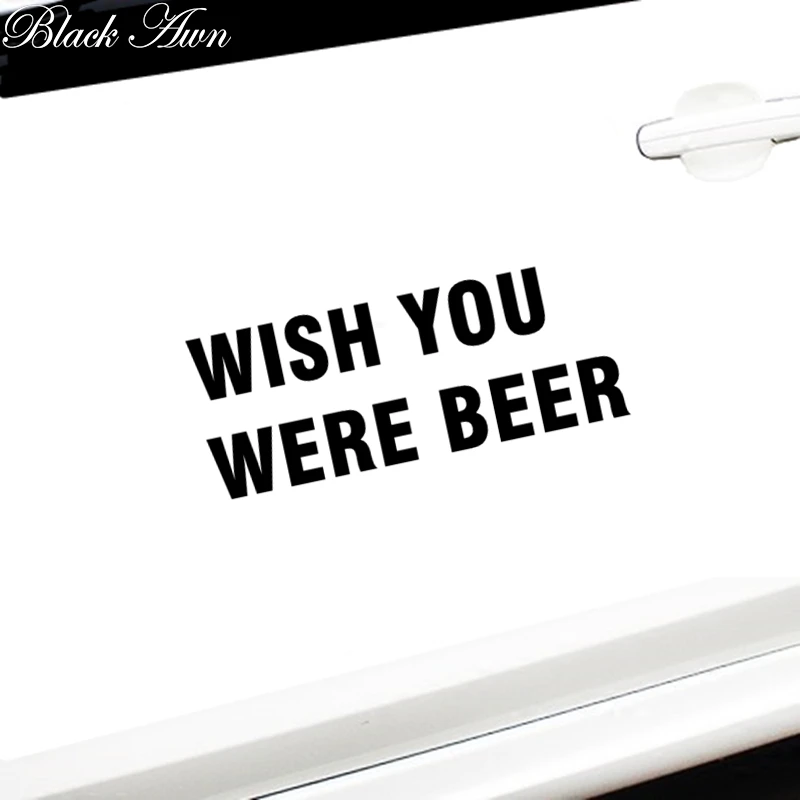 

Wish You Were Bear Funny Car Window Decal Sticker JDM D191