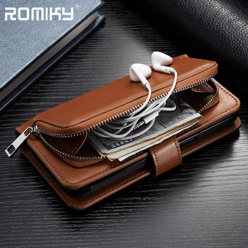 imágenes para Romiky PU Ranura para Tarjeta de Cuero Funda Para el iphone de Apple 7 Más Cubierta de la Caja de la carpeta Del Tirón Para el iphone 7 plus Cremallera Bolsa Bolso Del Teléfono imágenes para Romiky PU Ranura para Tarjeta de Cuero Funda Para el iphone de Apple 7 Más Cubierta de la Caja de la carpeta Del Tirón Para el iphone 7 plus Cremallera Bolsa Bolso Del Teléfono