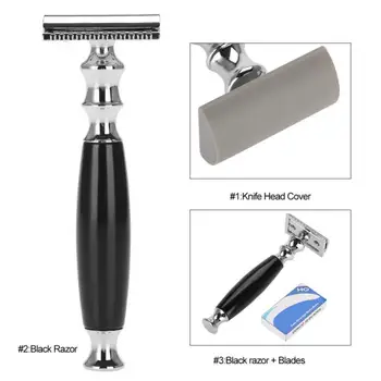 

Stainless Steel Beard Shaping Template and Razor Mustache Shaving Set