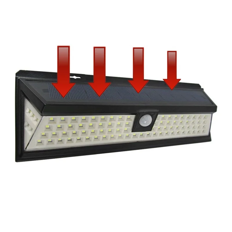 Новый Солнечный свет 118 LED PIR датчик движения лампа на открытом воздухе IP65