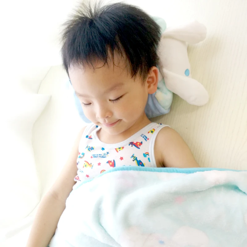 Candice guo plush toy cartoon animal cinnamoroll dog roll blanket lover warm sleeping rest birthday present Christmas gift 1pc