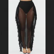 Женский купальный костюм из шифона пляжные летние Бикини саронг платье Пляжная одежда женская сексуальная новая горячая распродажа costumi da bagno donna