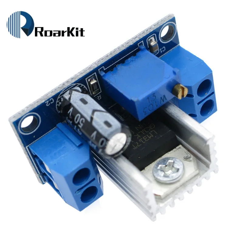LM317 модуль DC-DC DC преобразователь Бак печатная плата Регулируемый Линейный регулятор