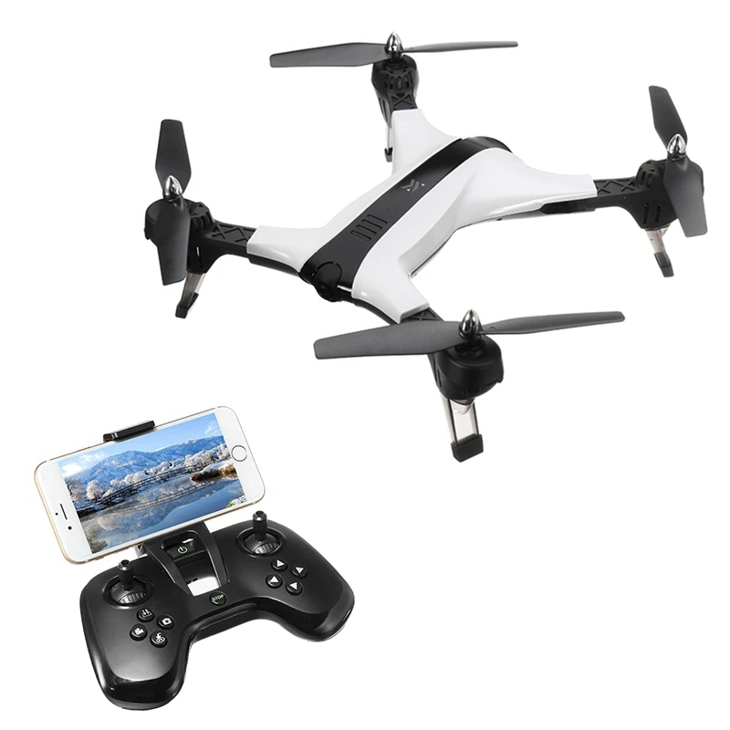 

Black White XIANGYU XY017HW WIFI FPV Wide Angle 2MP Camera High Hold Mode Foldable Arm RC Quadcopter VS Visuo XS809HW JJRC H37