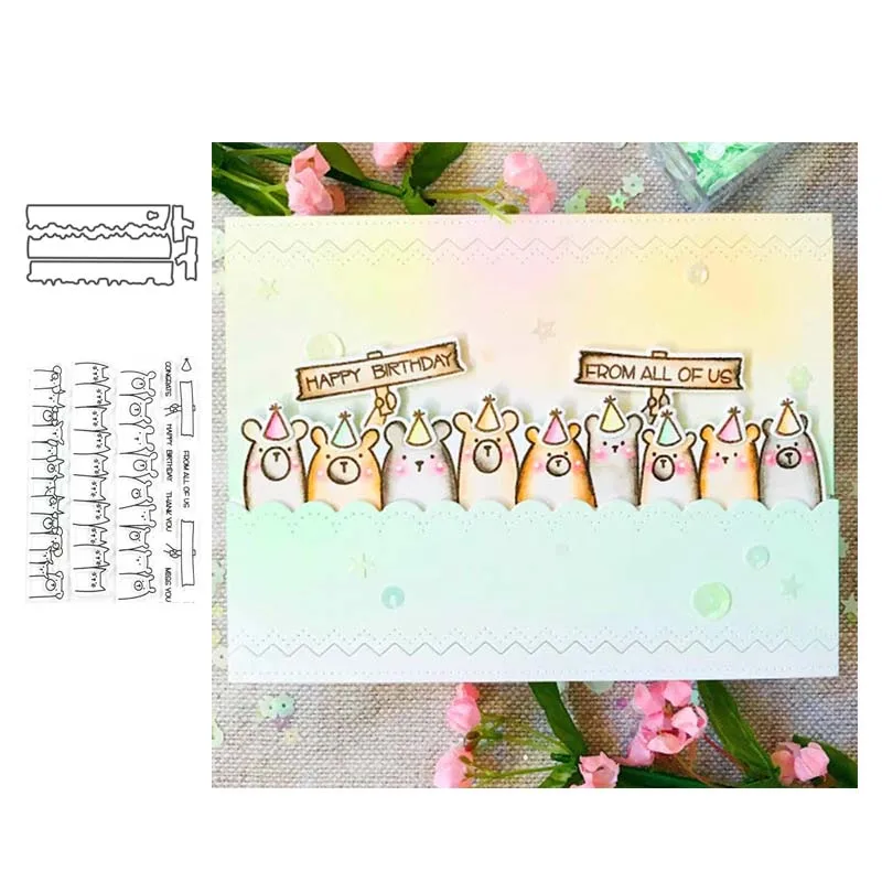 

Animal Metal Cutting Dies Stamps Stencil for DIY Scrapbooking Photo Album Embossing Decorative Craft Die