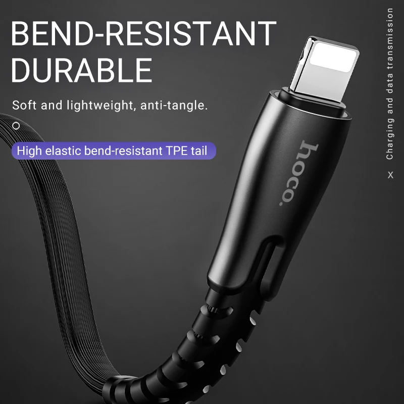 hoco usb кабель для лайтнинг зарядка и передача данных провод юсб iPhone 7 8 Plus зарядное