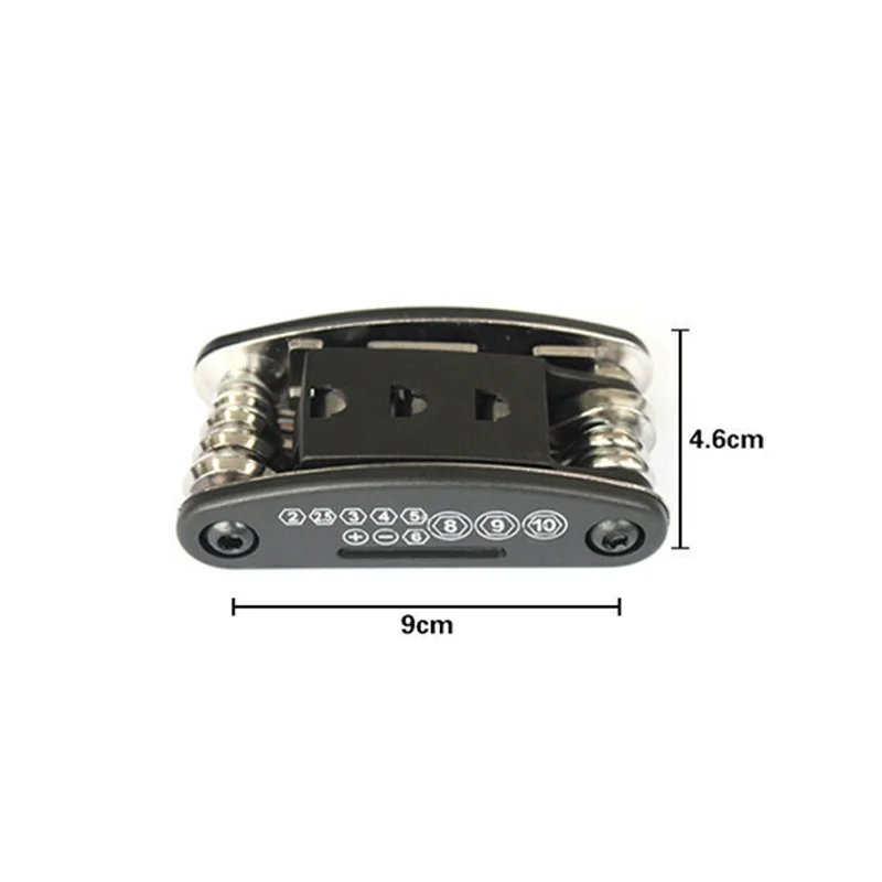 Многофункциональный набор инструментов для ремонта велосипедов 16 в 1 Набор инструментов комплекты для ремонта шин прокол патчи гаечный ключ Отвертка вспомогательная комбинация RR7072