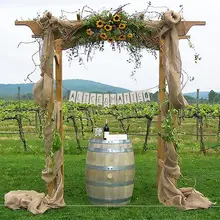 Индивидуальный Свадебный деревянный баннер, день рождения крещения вечеринки с именами или пользовательским текстом