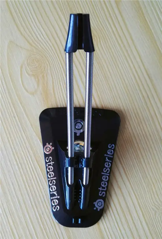 SteelSeries GTFS Горячие игры мышь Банджи шнур клип клипер провода кабельный фиксатор Мышь линия Организатор держатель - Color: Black