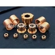 

16*22*30mm Powder Metallurgy oil bushing porous bearing Sintered copper sleeve