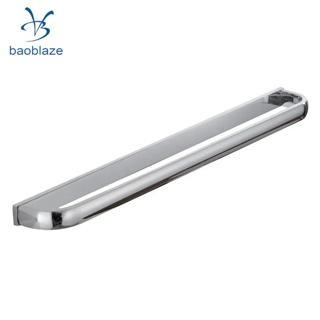 Wall Bathroom Full Copper Toilet Simple Towel Bar Towel Rack 57cm Chrome