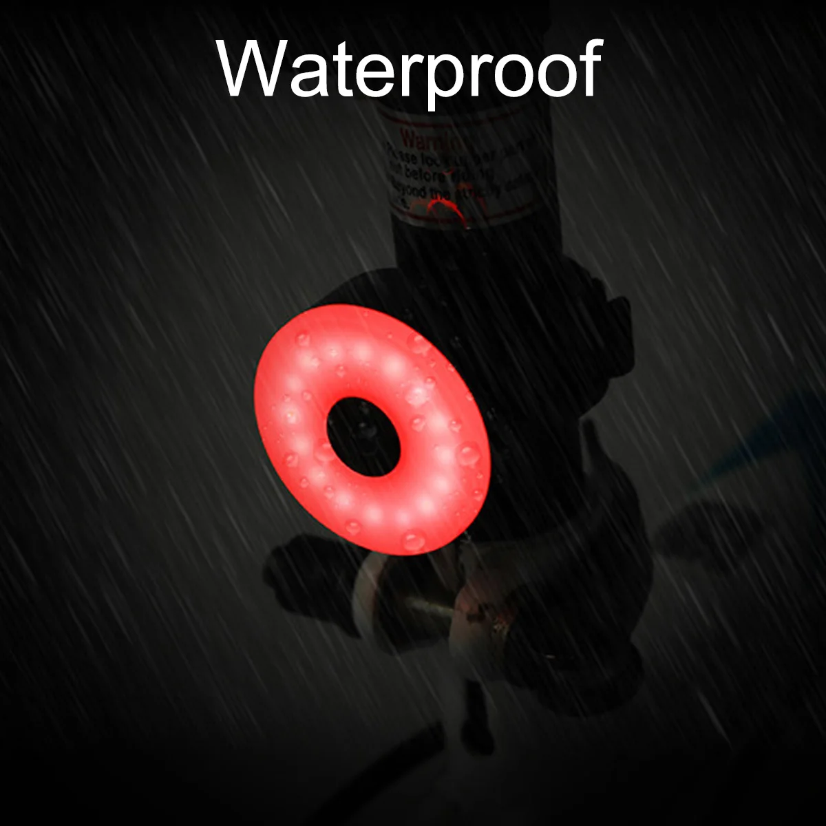 Perfect USB Charging Bicycle Tail Light Waterproof Safety Warning Light Mountain Bike COB LED Tailight 5 Modes Bicycle Rear Lights 0