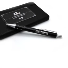 Металлическая дизайнерская элегантная шариковая ручка вы можете женская заколка для волос на авторучка открыть с хорошей надписью