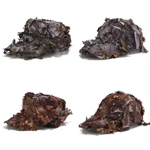 Охота Тактический военные кепки шапки с Bionic листьев камуфляж джунгли Бейсбол кепки моделирование листьев#2p29