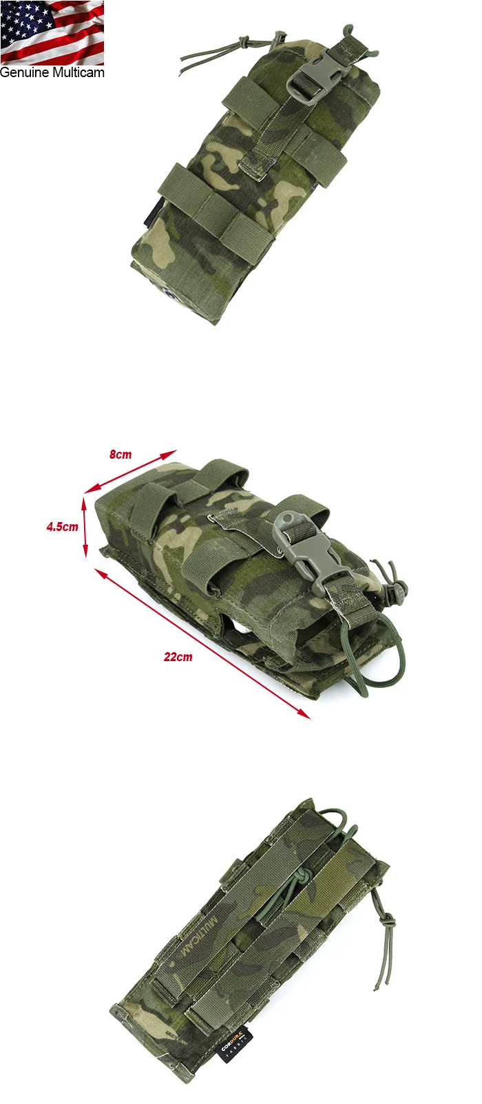 Открытый страйкбол Тактический TMC Мультикам наклона PRC-152 MBTR чехол для рации molle тактический жилет сумка