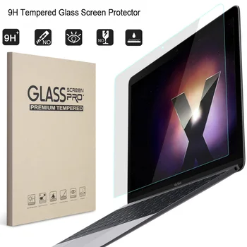 

Glass Screen Protector for Macbook 12 inch, 9H Tempered Guard Film For Mac Book 12" model A1534