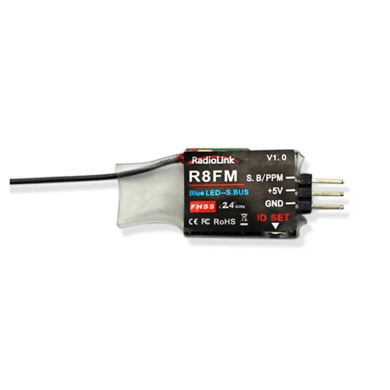 Radiolink R8FM 2.4G 8 Channel Receiver SBUS PPM Signal Support for T8FB RC Transmitter Radios (2)