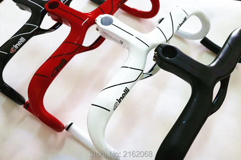 2017 Newest 4 Colors RAM3 Road Bike Full Carbon Fibre Bicycle Handlebar With Computer Stent Integratived