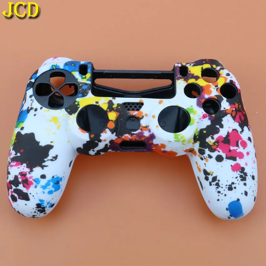 JCD 1 шт силиконовый Камуфляжный защитный чехол для sony playstation 4 Dualshock 4 PS4 DS4 для контроллера PS4