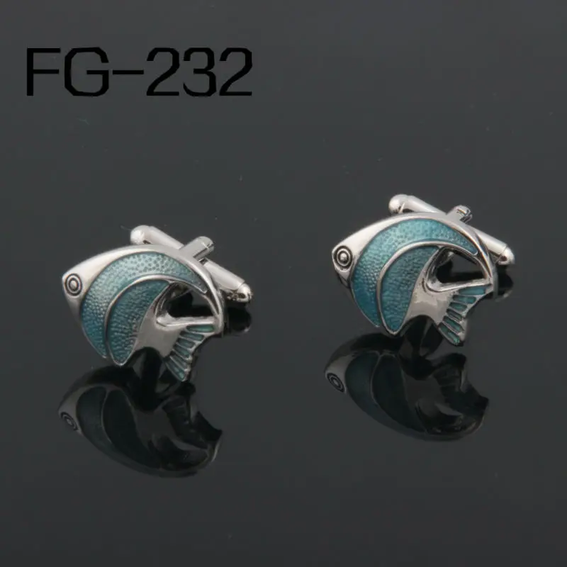 

Fashion Cufflinks FREE SHIPPING:High Quality Cufflinks For Men FIGURE 2015Cuff Links Tropical Fish Wholesales