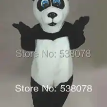 Горячая Распродажа праздничный милый костюм талисмана панды ростовой костюм мультяшный персонаж Карнавальная вечеринка, косплей Mascotte Mascota Fit костюм SW1056