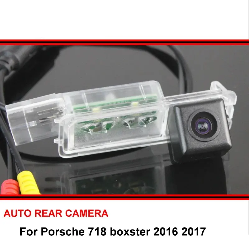Per Porsche 718 Boxster 2016 2017 Car Rear View Camera Trasera Auto Reverse Parcheggio Di Sostegno Di Visione Notturna Impermeabile Hd
