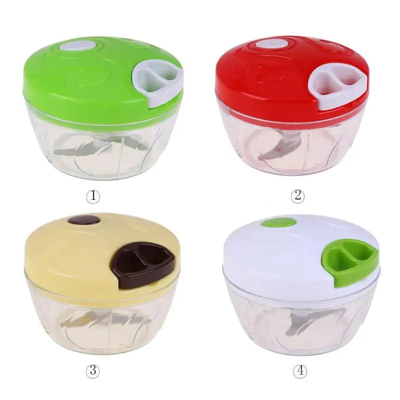 Portable Manual Vegetable Chopper Shredder Multi-function Food Processor Household Meat Machine Crusher Blender Kitchen Tools