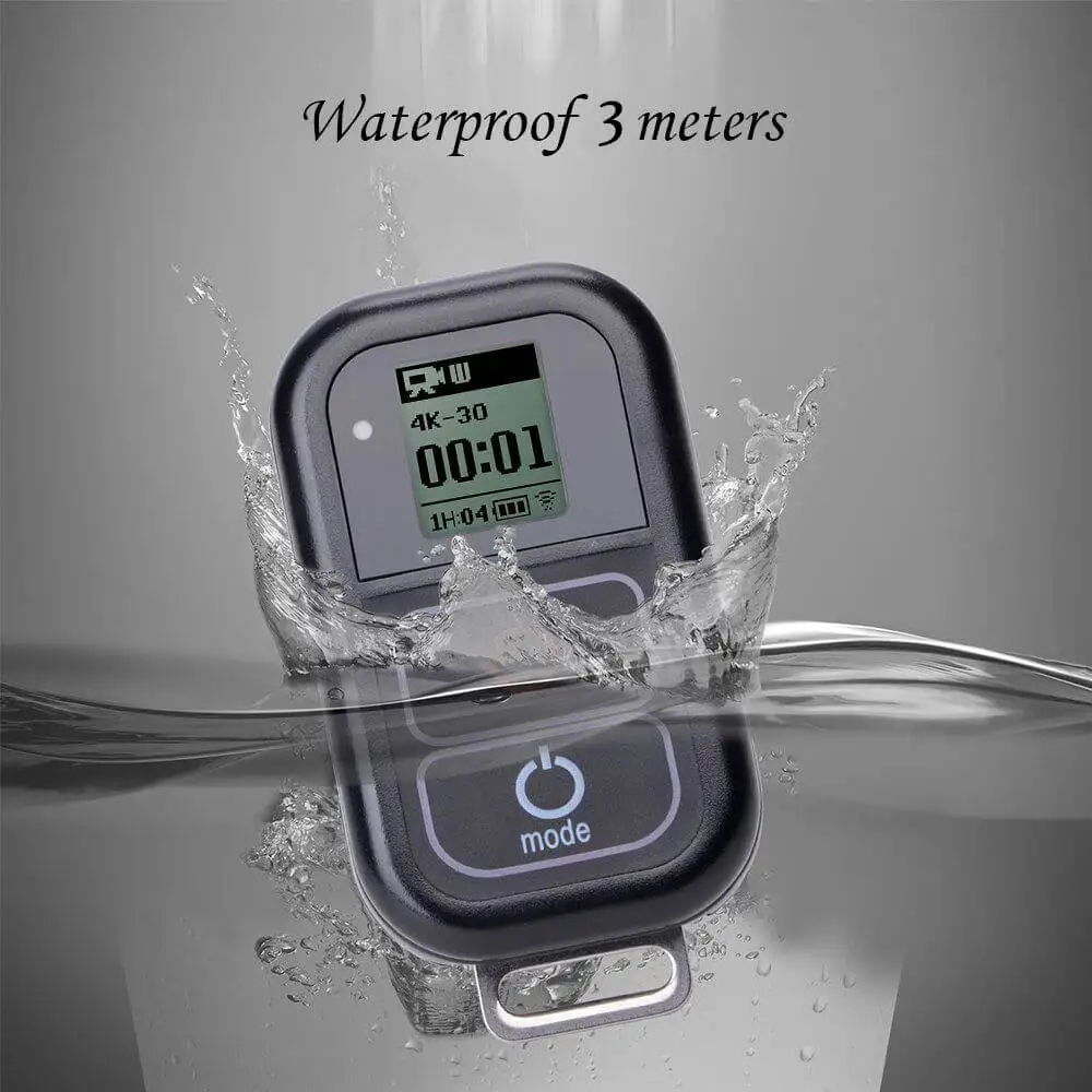 

Smart Waterproof WIFI Remote Control For GoPro Hero 7/6+Remote Control Accessories For Go Pro Hero 7 Black/Silver 4 5 Session 6