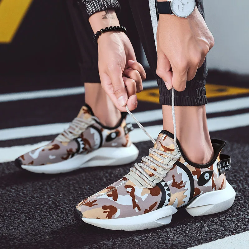 

Cool Young Man Street Shoes Men Sneakers 2019 Ins Sneakers Mens Casual Shoes Brand Male Footwear KA1449