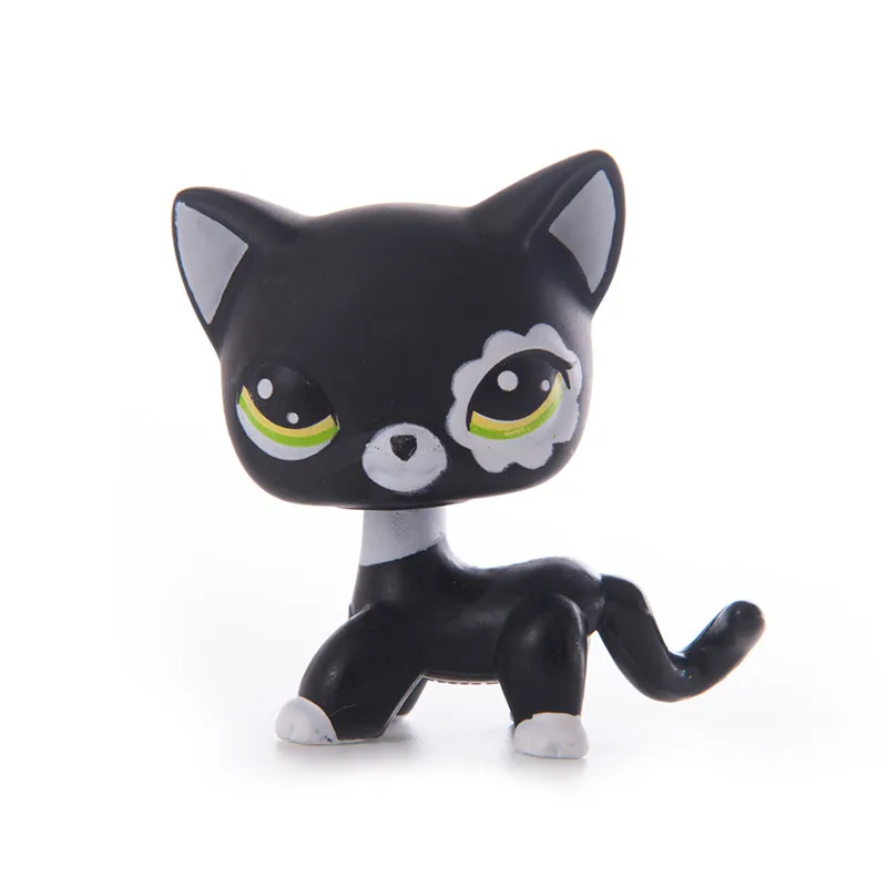 LPS Old Collection Pet Shop Toys - Short Hair Cat & Collie Dog Action Figures for Kids image 4