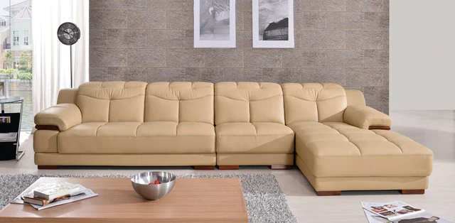 Free shipping home design living room sofa set, made with top grain ... Smart sofa sets