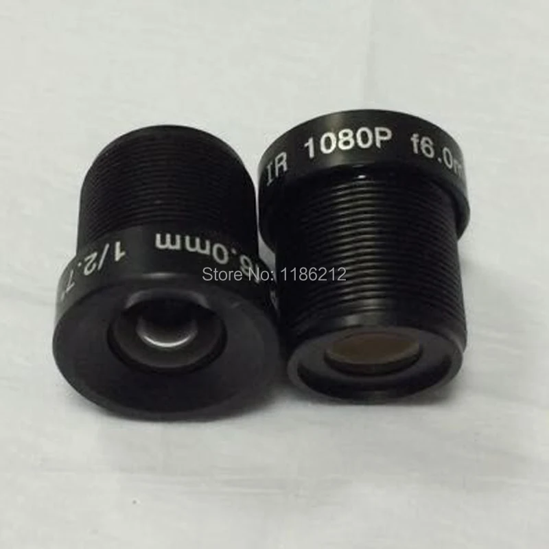 

HD IR lens 6mm angle board lens for CCTV cameras has standard M12x0.5 thread, suitable for both 1/2.7" CCD chipsets