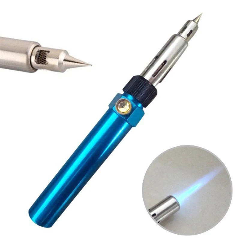 Gas Blow Torch Soldering Solder Iron Gun Butane Cordless Welding Pen