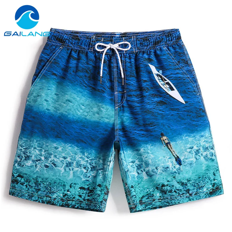 

Gailang Brand Mens Swimwear board shorts Quick Drying Man Boxer Trunks Baordshorts Swimsuits Men Sweatpants Casual Shorts