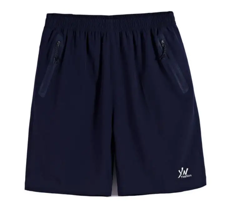 Свободные большого размера плюс XL-7XL 8XL 9XL 10XL новые профессиональные баскетбольные шорты трикотажные мужские короткие брюки Runningg для мужчин - Цвет: Синий