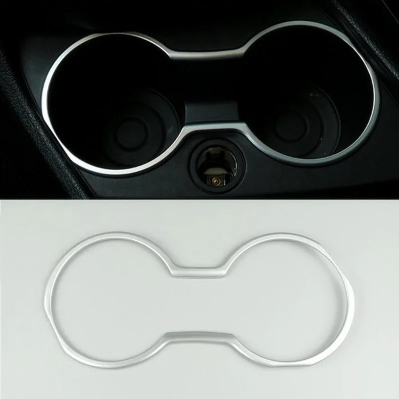 

Chrome Console Armrest Water Cup Holder Frame Decorative Cover Trim For BMW 2 Series Tourer F45 Car Styling Contral Sticker