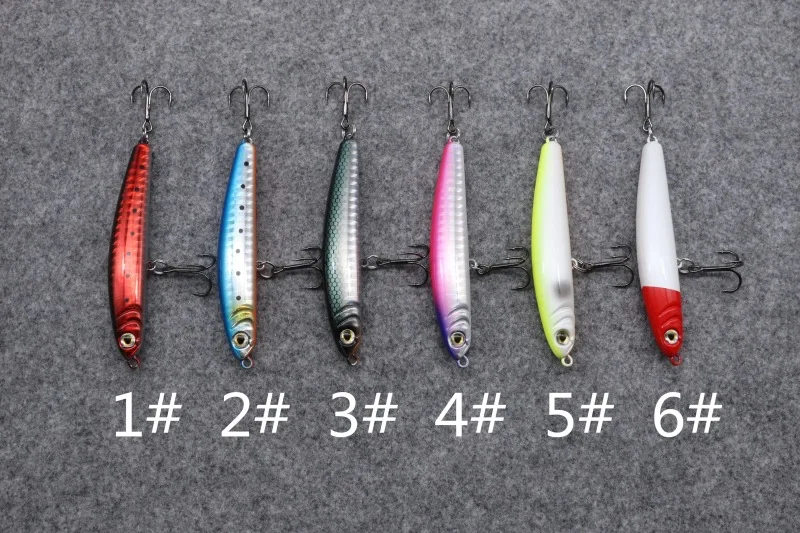 12g 80mm Hot Jerkbaits Fishing lures Silence Sinking Minnow High Quality Hard Baits Good Action Wobblers