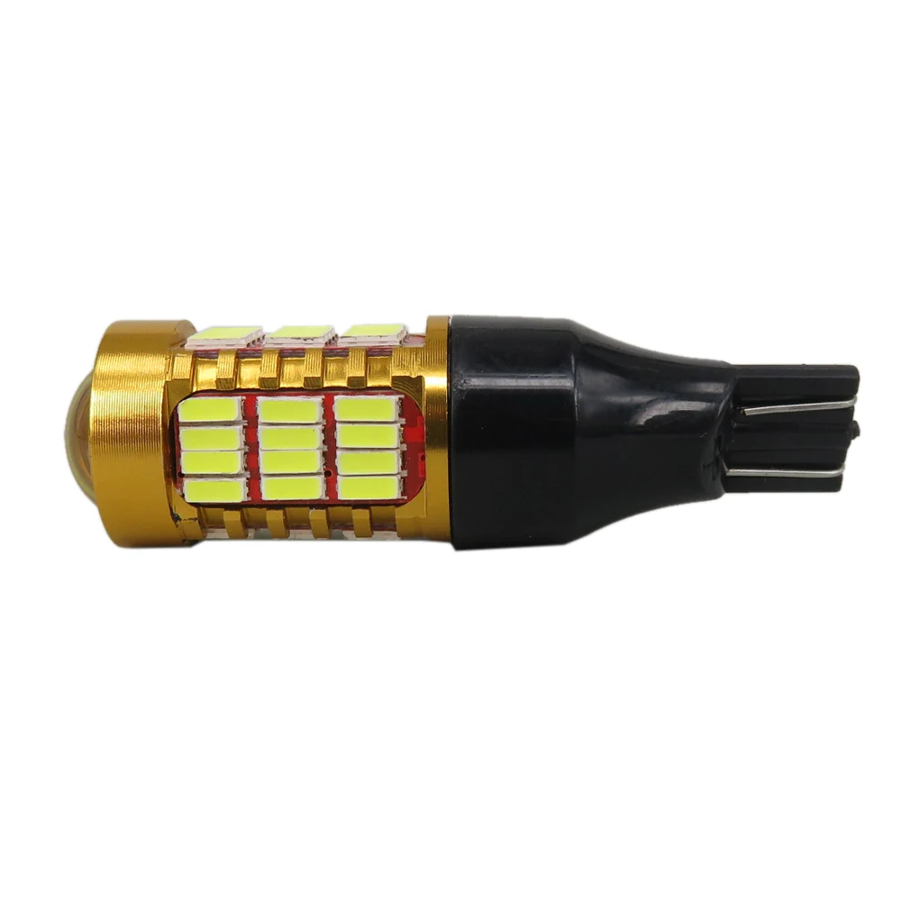 WLJH 2x1000 люмен Canbus светодиодный T15 921 912 W16W 58 светодиодный 4014 SMD 10W 12V Автоматический обратный автомобильная светодиодная лампа белый 6000K