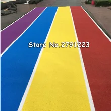 Искусственный газон ковер для школа детский сад открытый игровая площадка Радуга Подиум пластиковый поддельный дерн шифрование искусственный ковер