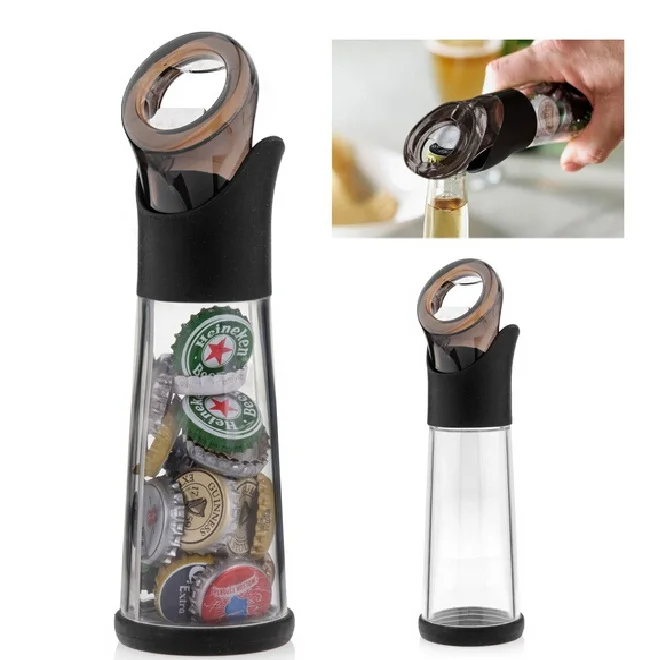 Creative Beer Bottle Cap Catcher Bottle Opener Botter Caps Remove Tool