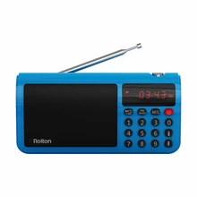 Портативный мини FM радио плеер светодиодный стерео MP3 музыкальный динамик lcd громкий динамик с USB TF картой FM/AM/SW World Band приемник плеер