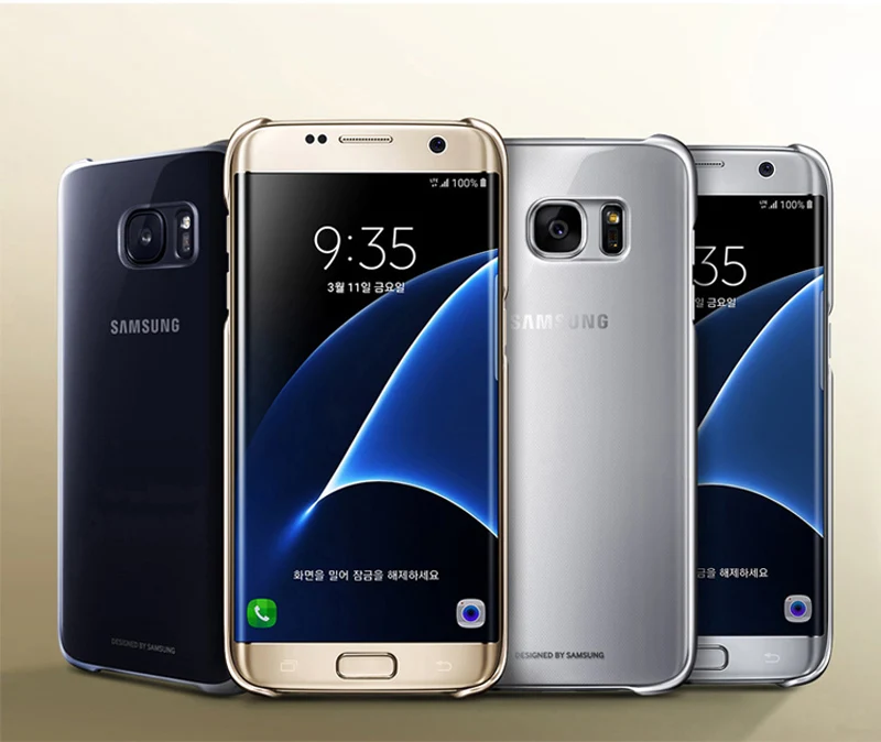 Прозрачный защитный чехол для samsung Galaxy S7 G9300 S7 edge G9350 мягкий чехол ультра тонкий Задний защитный чехол для телефона