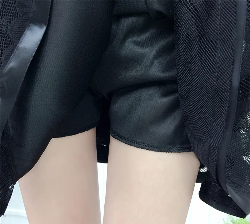 Harajuku Для женщин мода лето Высокая Талия плиссированная юбка Косплэй Kawaii модные, пикантные девушка мини-юбка