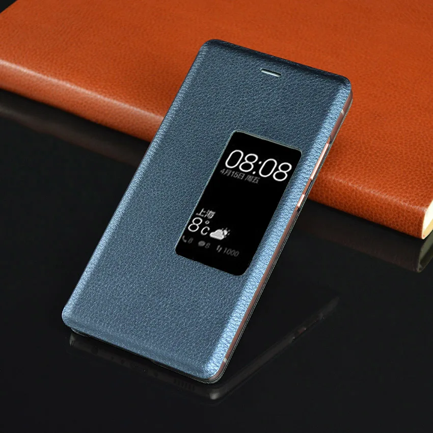Роскошный кожаный чехол-книжка на магните для huawei P9 P9plus P 9 Plus 9 plus, чехол для смартфона с функцией автоматического сна