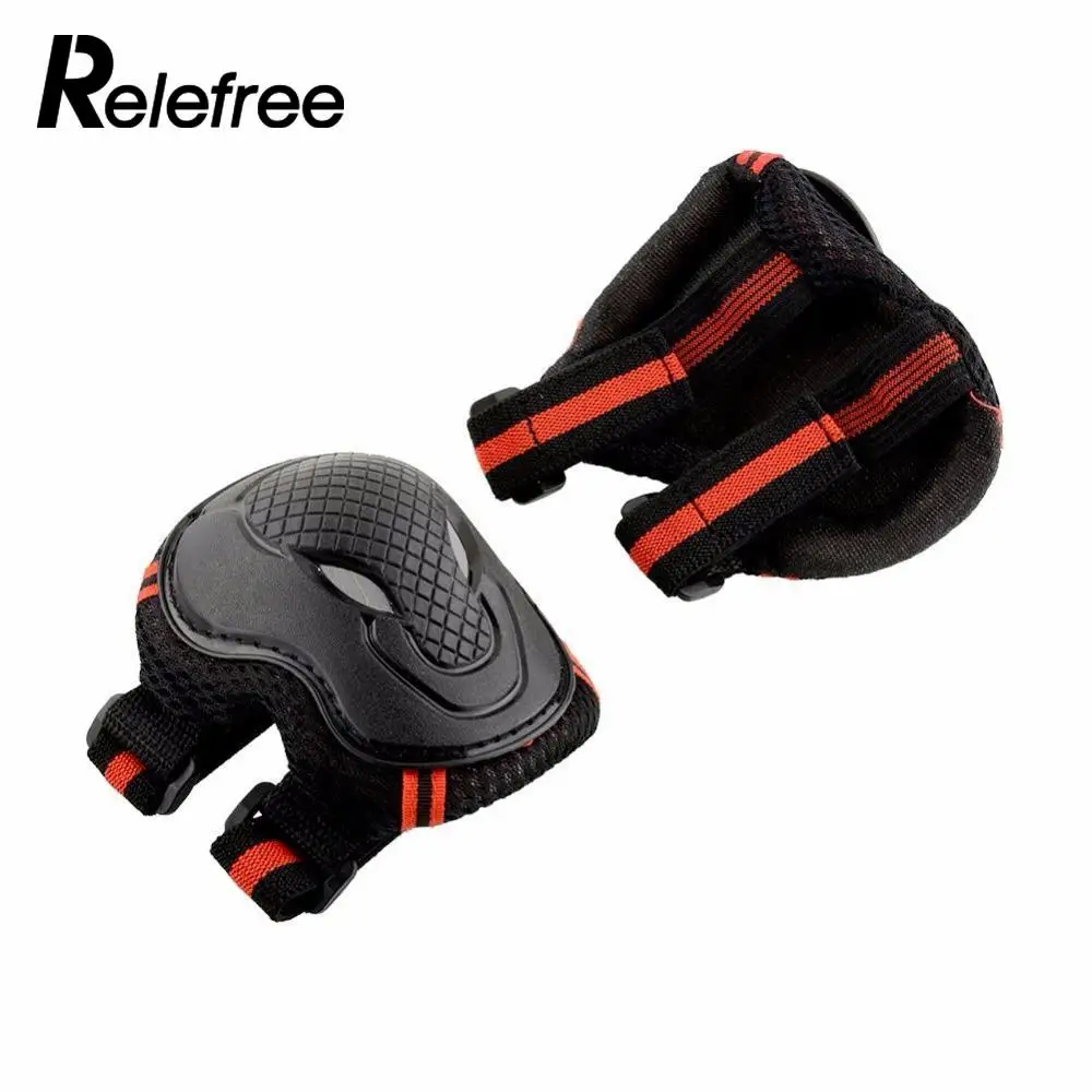 Relefree 6 قطعة/المجموعة الكبار زلاجات دوارة المعصم الركبة الكوع مجموعة حامي نيبادس حماية الرياضة أداة الحماية الكهربائية Relefree 6 قطعة/المجموعة الكبار زلاجات دوارة المعصم الركبة الكوع مجموعة حامي نيبادس حماية الرياضة أداة الحماية الكهربائية