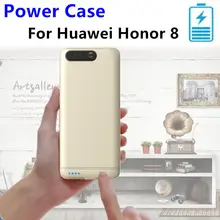 Чехол для huawei Honor 8, 6000 мА/ч, внешний аккумулятор, запасное зарядное устройство, металлический бампер, чехол для huawei Honor 8, чехол для аккумулятора