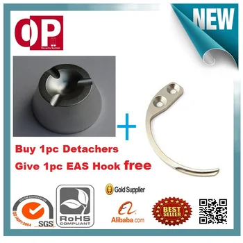 

hot selling 12000 guess magnetic detacher eas tag removal +1 Detacher Hook Key Detacher Security Tag Remover